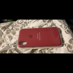 Apple Red X/Xs case